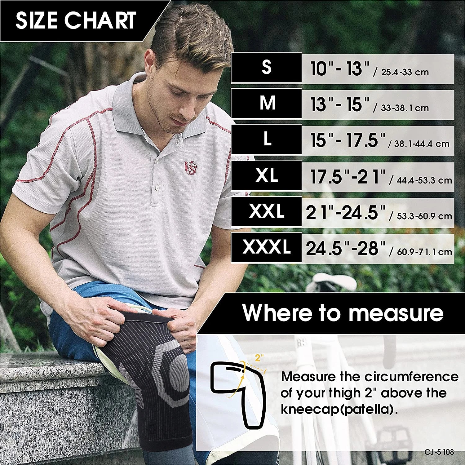 2PCS Knee Braces for Knee Pain Joint Pain Relief Swelling Inflammation Relief Circulation Knee Support Sleeve for Women and Men