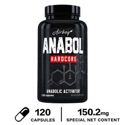 Anabol Hardcore Supplement - Helps Build Lean, Firm, High-Quality Muscle,Promoting Muscle Growth,Recovery & Strength Enhancement