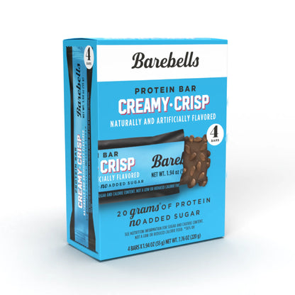 Protein Bars, Creamy Crisp, 20G High Protein, 1.9Oz, 4 Count