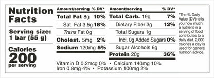 Protein Bars, Creamy Crisp, 20G High Protein, 1.9Oz, 4 Count