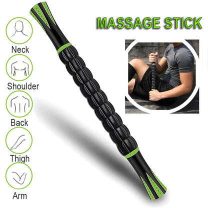 Body Massage Sticks Muscle Roller Athletes Muscle Roller Stick for Relief Muscle Soreness Cramping Tightness anti Cellulite