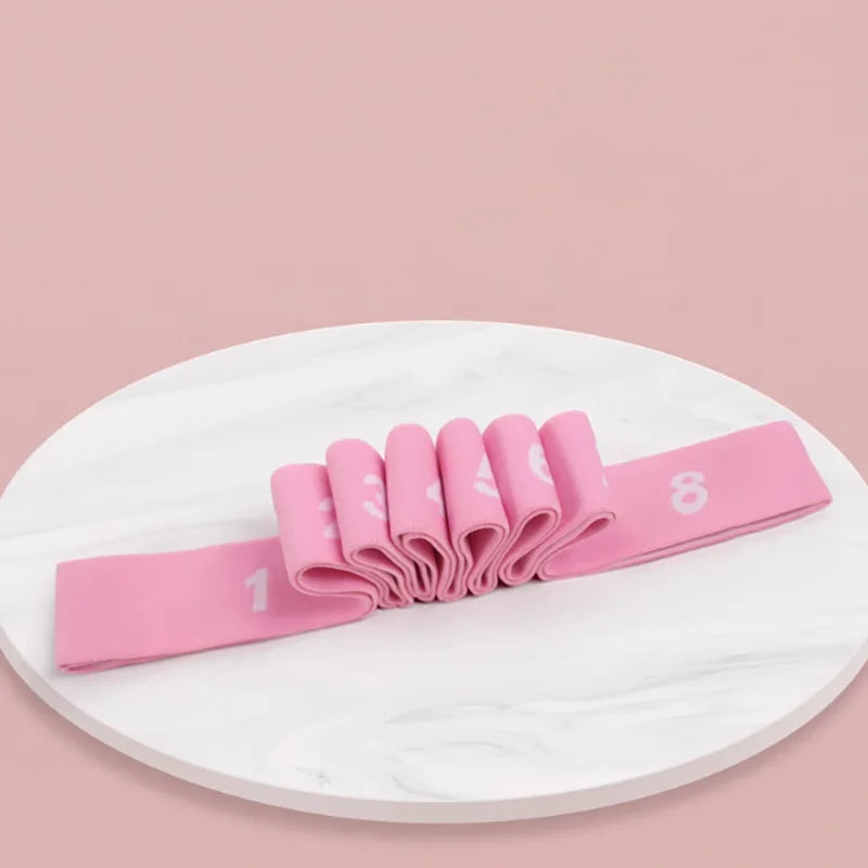 Yoga Elastic Stretch Band Resistance Rope Fitness Pilates Dance Resistance Belt Pull Rope Gym Training Exercise Band