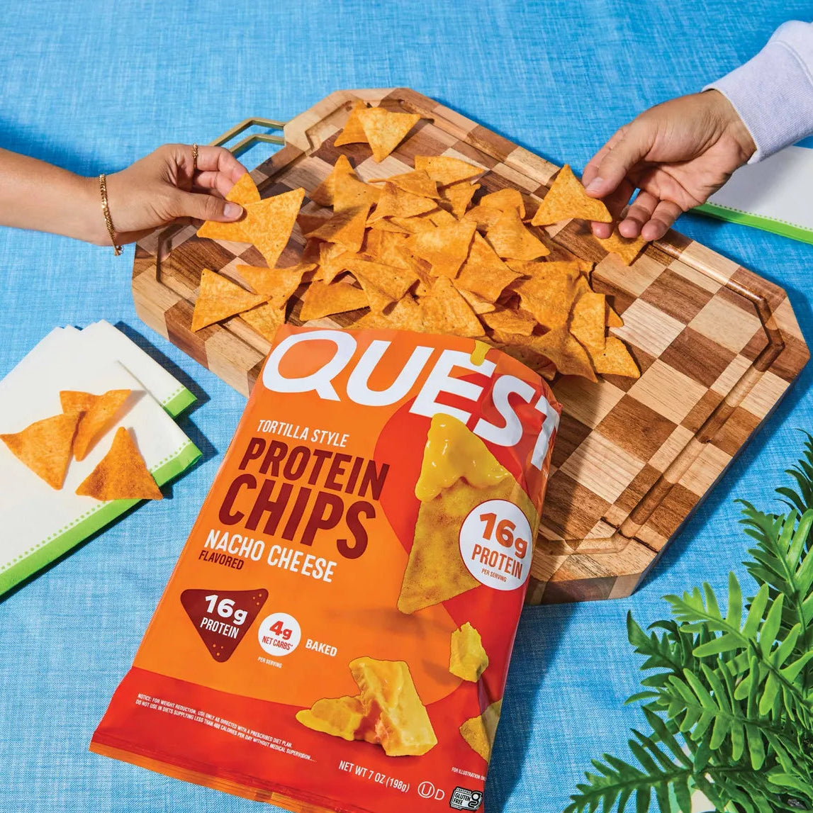 Quest Nutrition Tortilla Style Protein Chips - Nacho