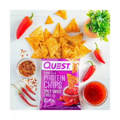 Quest Nutrition Tortilla Style Protein Chips - Spicy Sweet Chili