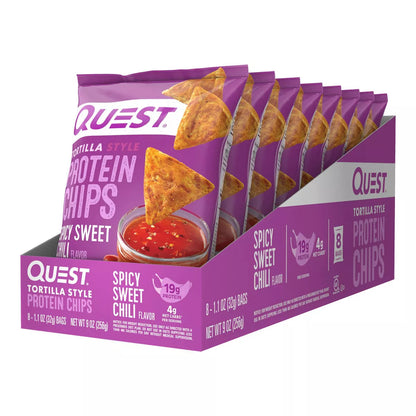 Quest Nutrition Tortilla Style Protein Chips - Spicy Sweet Chili