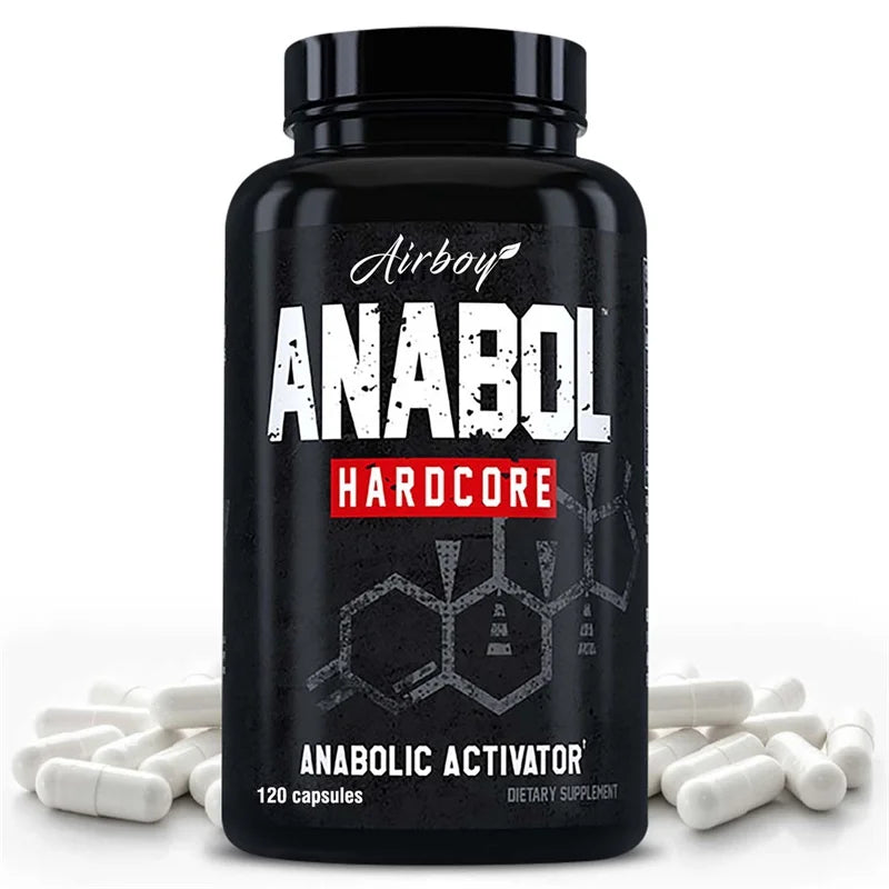 Anabol Hardcore Supplement - Helps Build Lean, Firm, High-Quality Muscle,Promoting Muscle Growth,Recovery & Strength Enhancement
