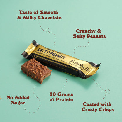 Protein Bars with 20G High Protein, 1.9Oz Bars, Salty Peanut - 24 Count