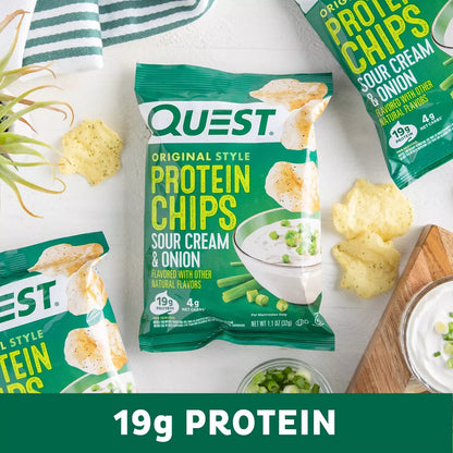 Quest Nutrition Protein Chips - Sour Cream & Onion