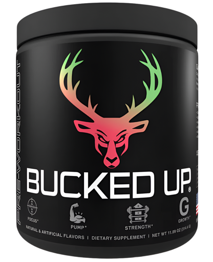 Bucked Up Pre-Workout - Energy, Performance & Focus - 30 Servings